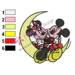 Mickey Mouse Cartoon Embroidery 89